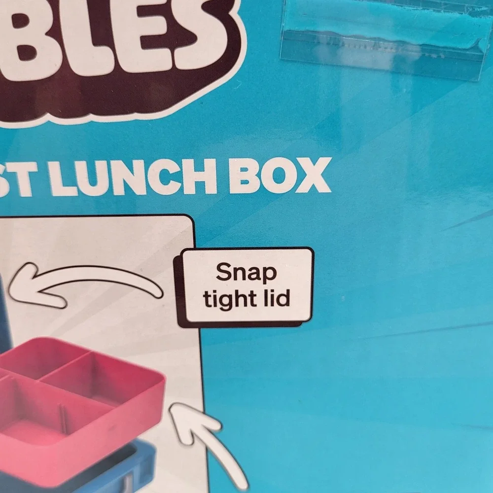 Mr. Beast Feastables World's Coolest Lunch Box Dishwasher/Microwave/Freezer Safe